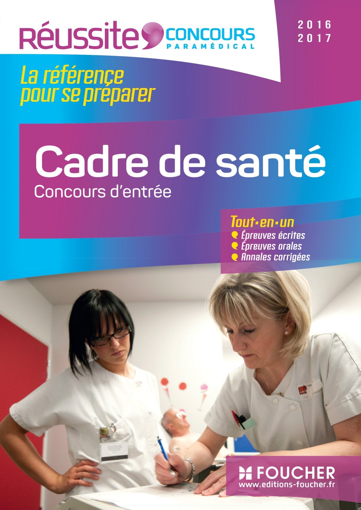 Cadre de santé, concours d'entrée 9782216129140