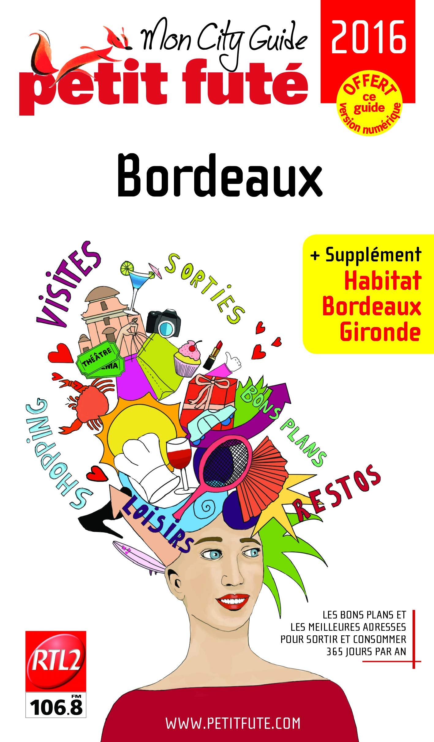 BORDEAUX 2016 PETIT FUTE 9782746991842
