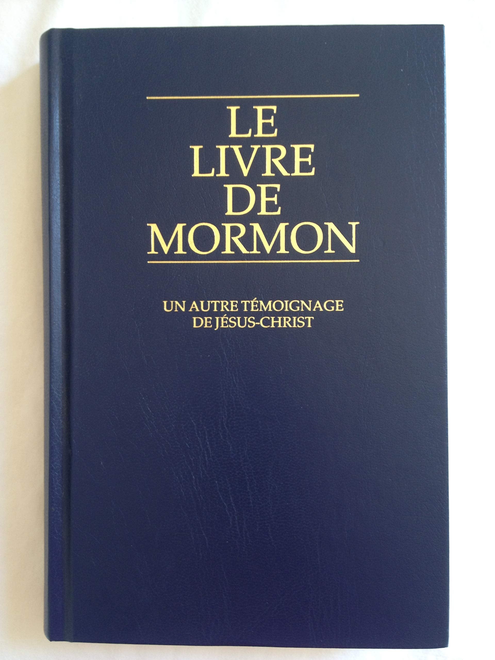 Le Livre De Mormon: Un Autre Temoignage De Jesus-Christ 9781592975587