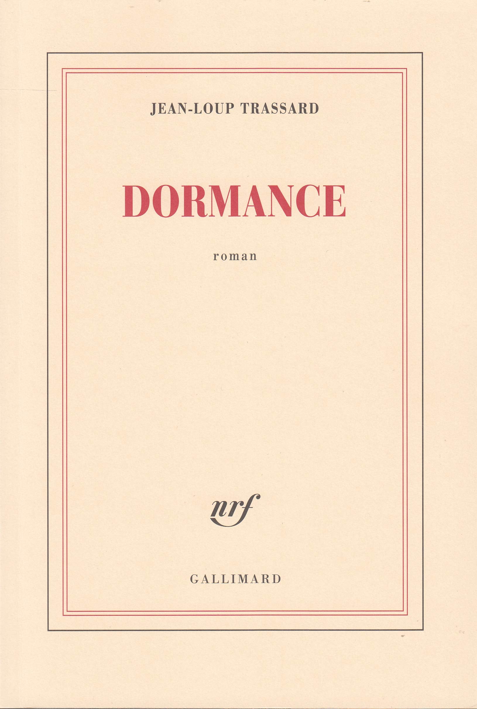 Dormance 9782070759828