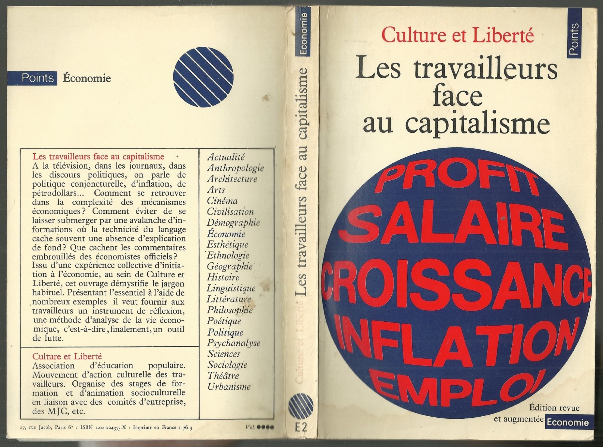 Les Travailleurs face au capitalisme 9782020043533