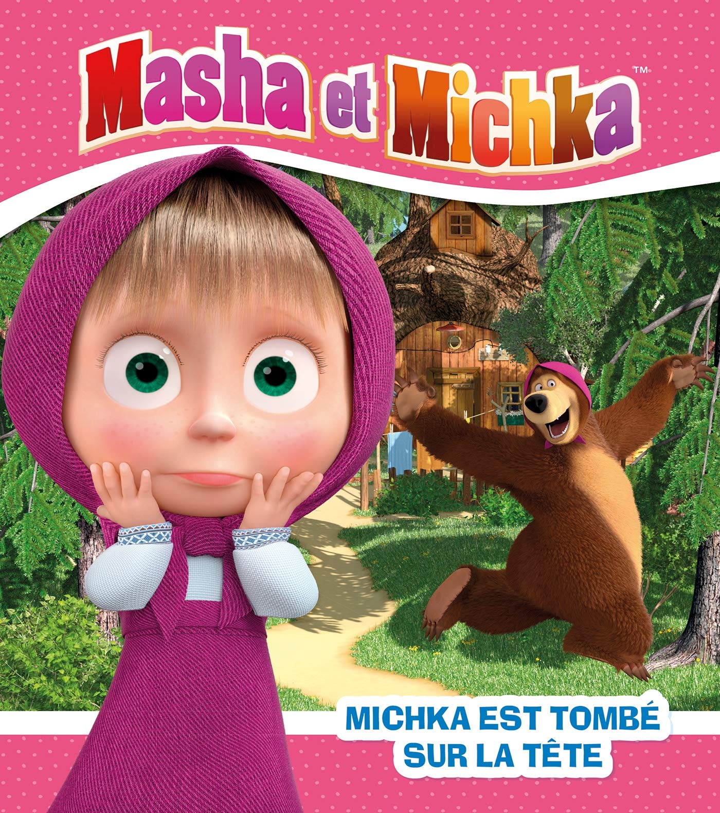 Masha et Michka - Michka est tombé sur la tête 9782017090656