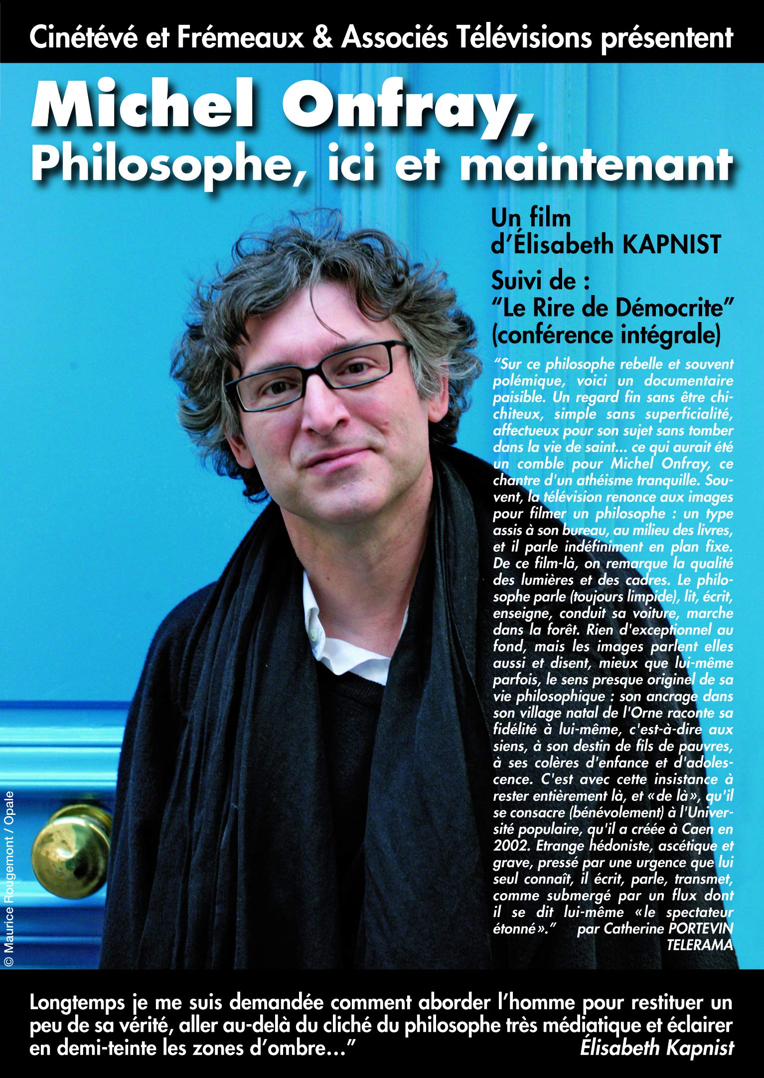 Michel onfray : Philosophe, Ici et Maintenant 3561302401881