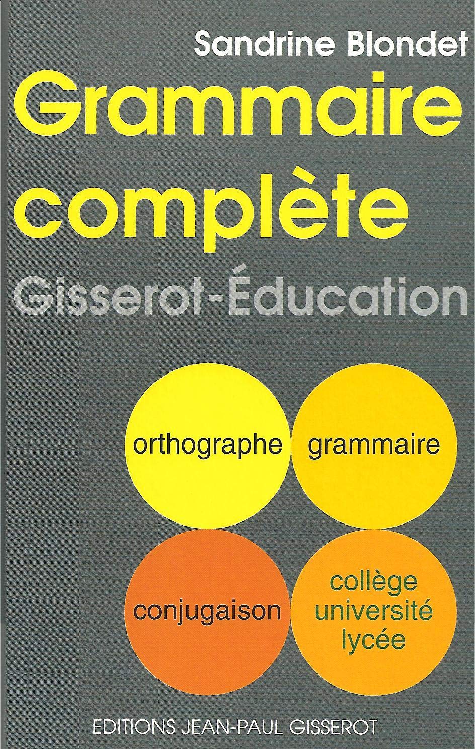 Grammaire complète 9782877476997