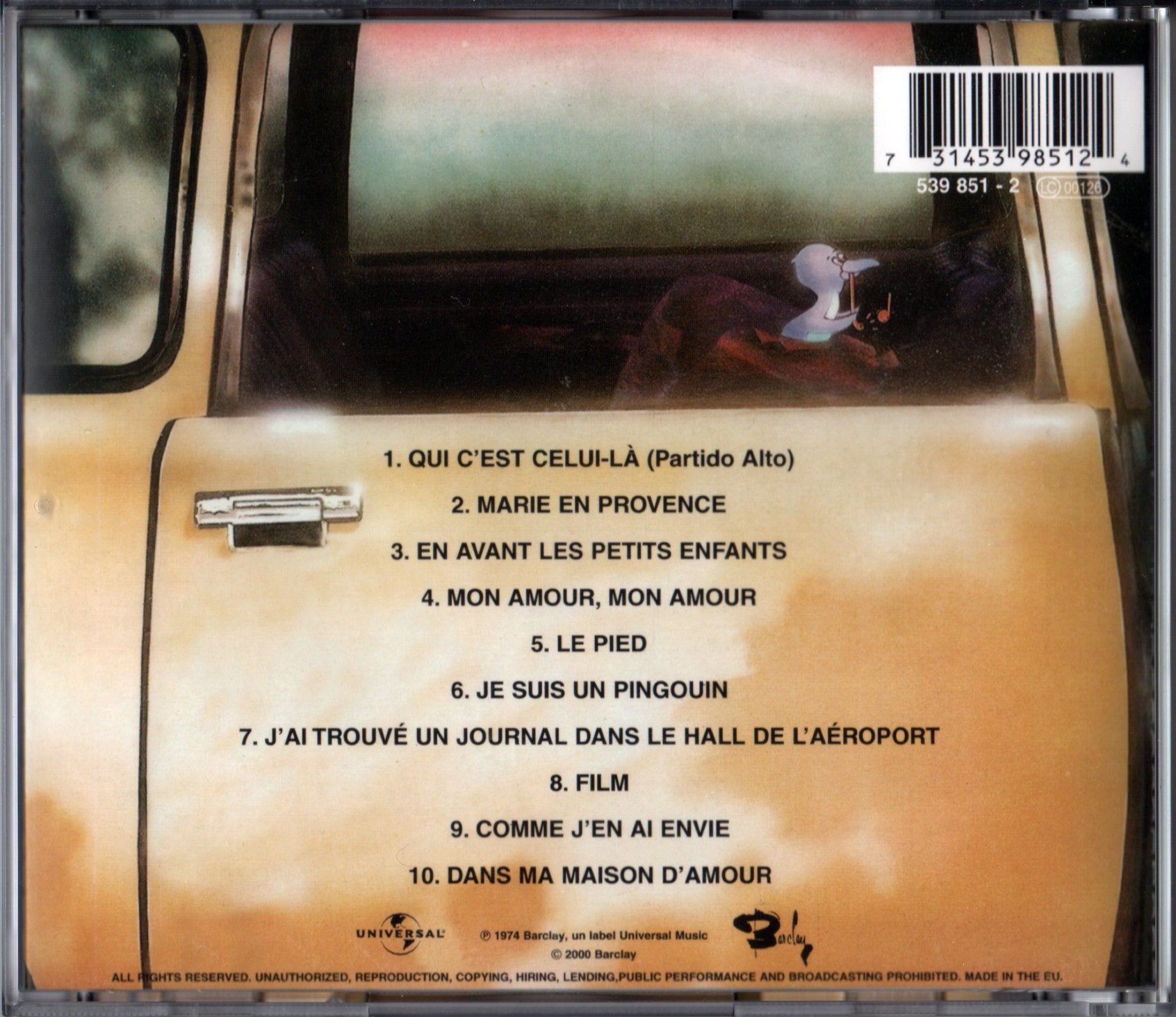 Qui c' est celui là ? 0731453985124