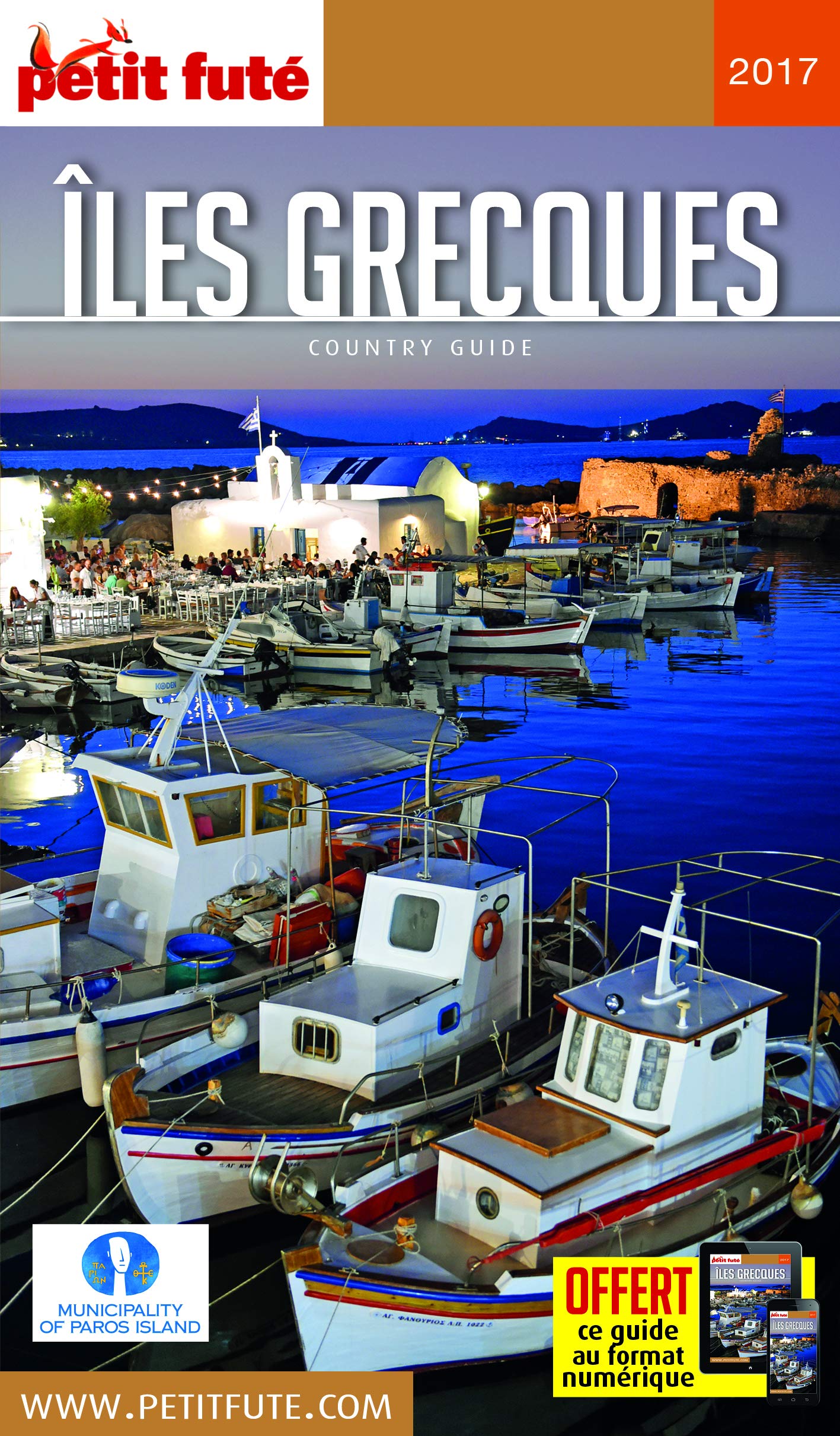 ILES GRECQUES 2017 PETIT FUTE + OFFRE NUM 9791033156178