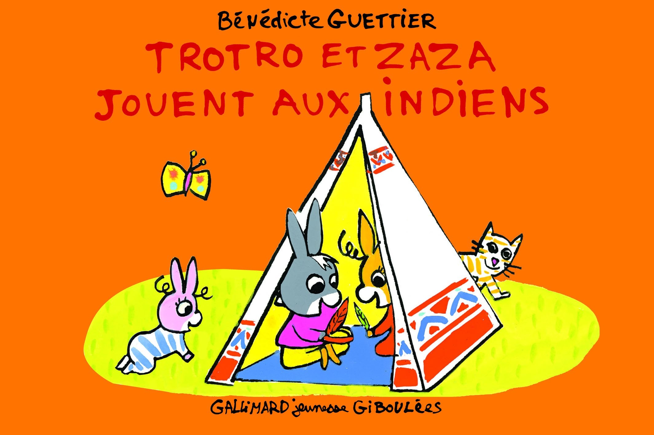 Trotro et Zaza jouent aux indiens 9782070664344