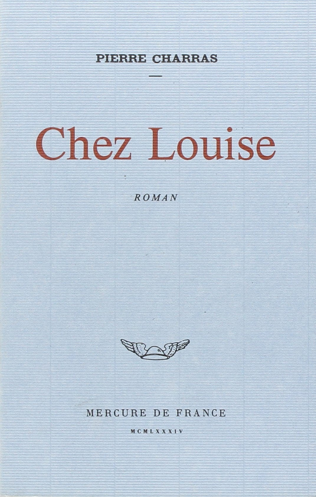 Chez Louise 9782715202061