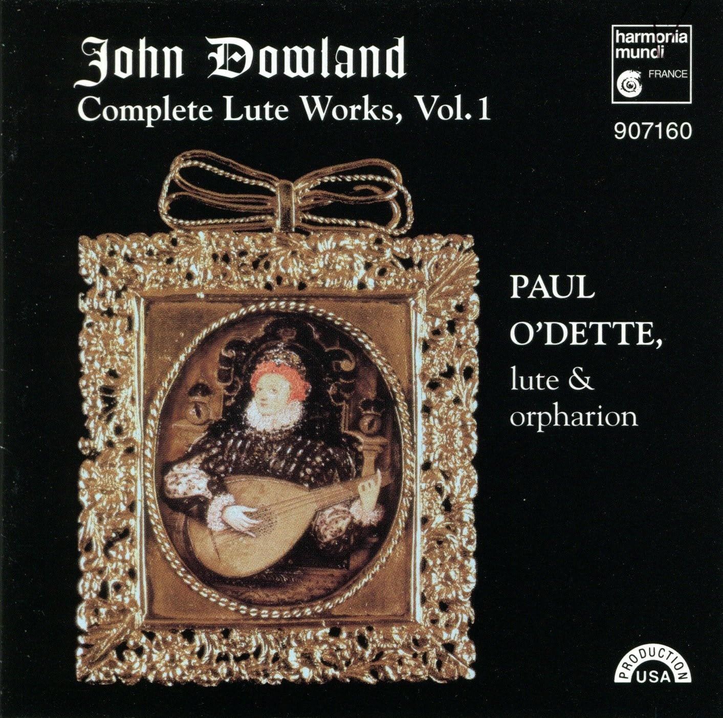 Dowland : Oeuvres pour luth Vol.1 0093046716028