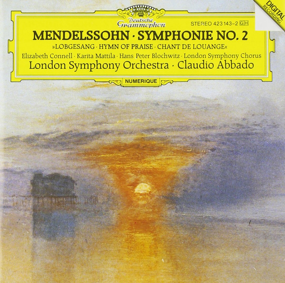 Mendelssohn : Symphonie n° 2 'Lobgesang' (Chant de louange) 0028942314320