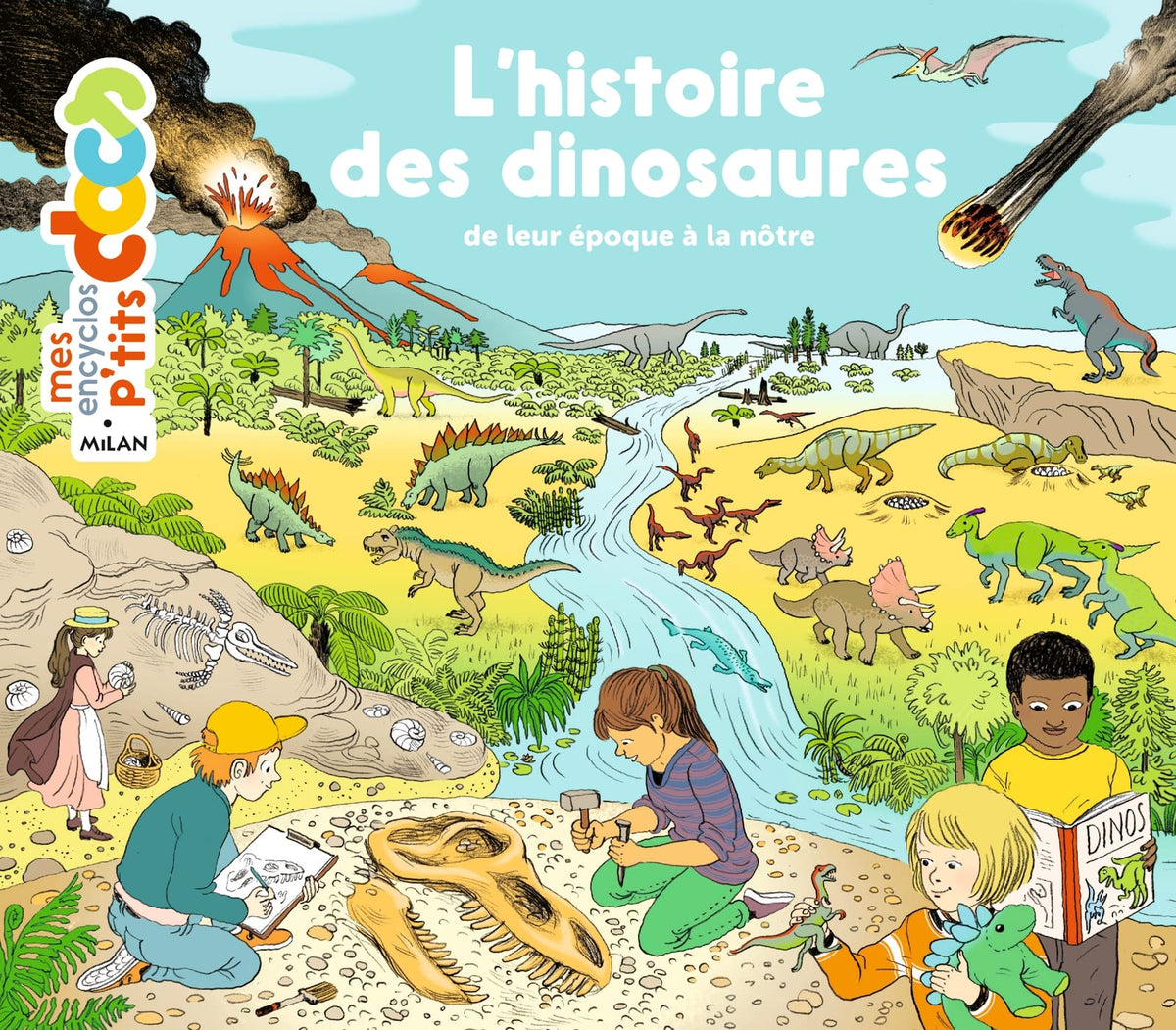 L'histoire des dinosaures 9782408005931