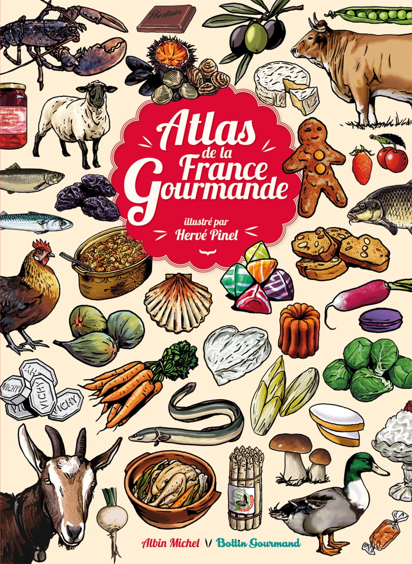 Atlas de la France gourmande 9782226242839