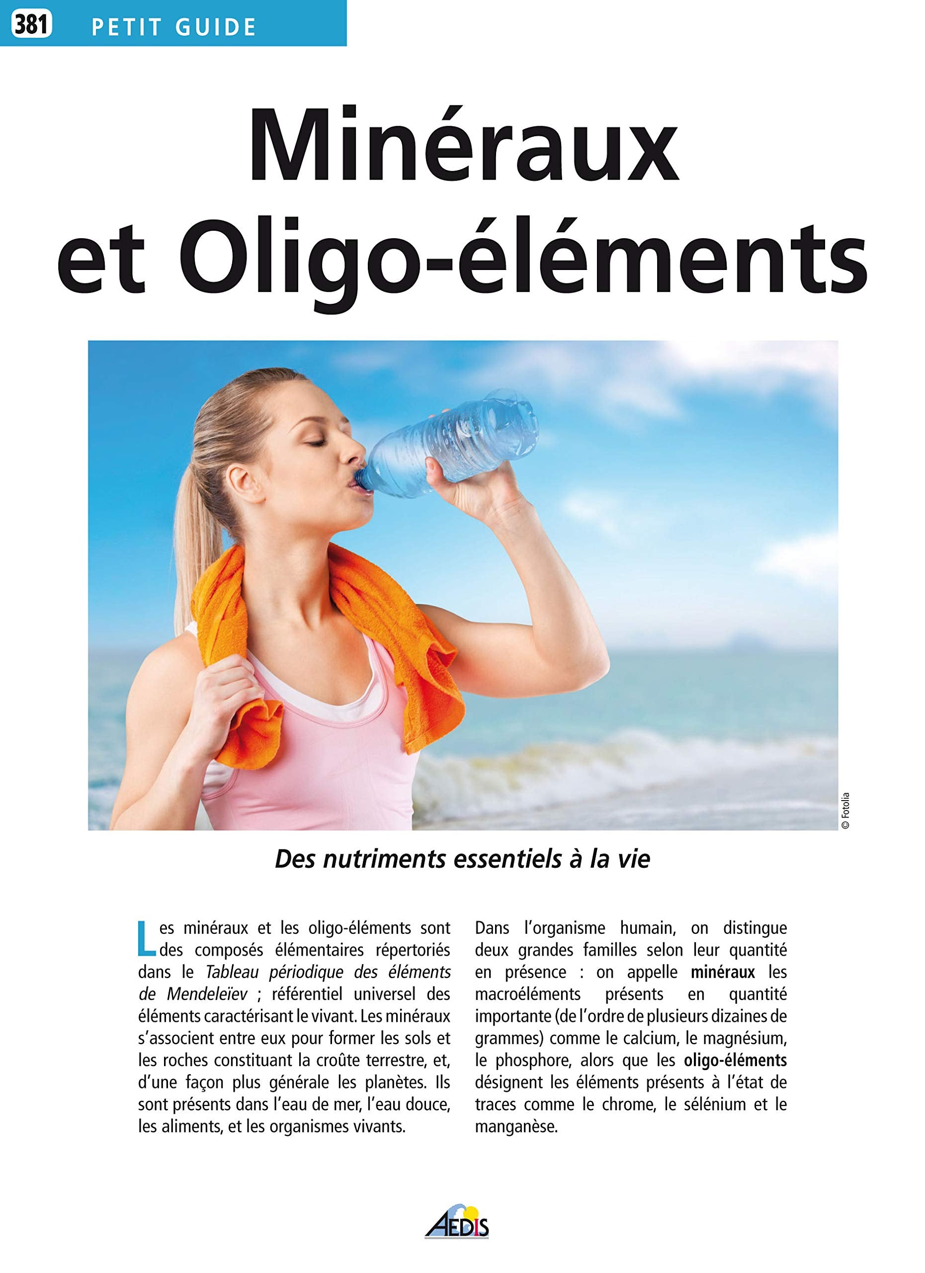 Minéraux et oligo-éléments 9782842597870