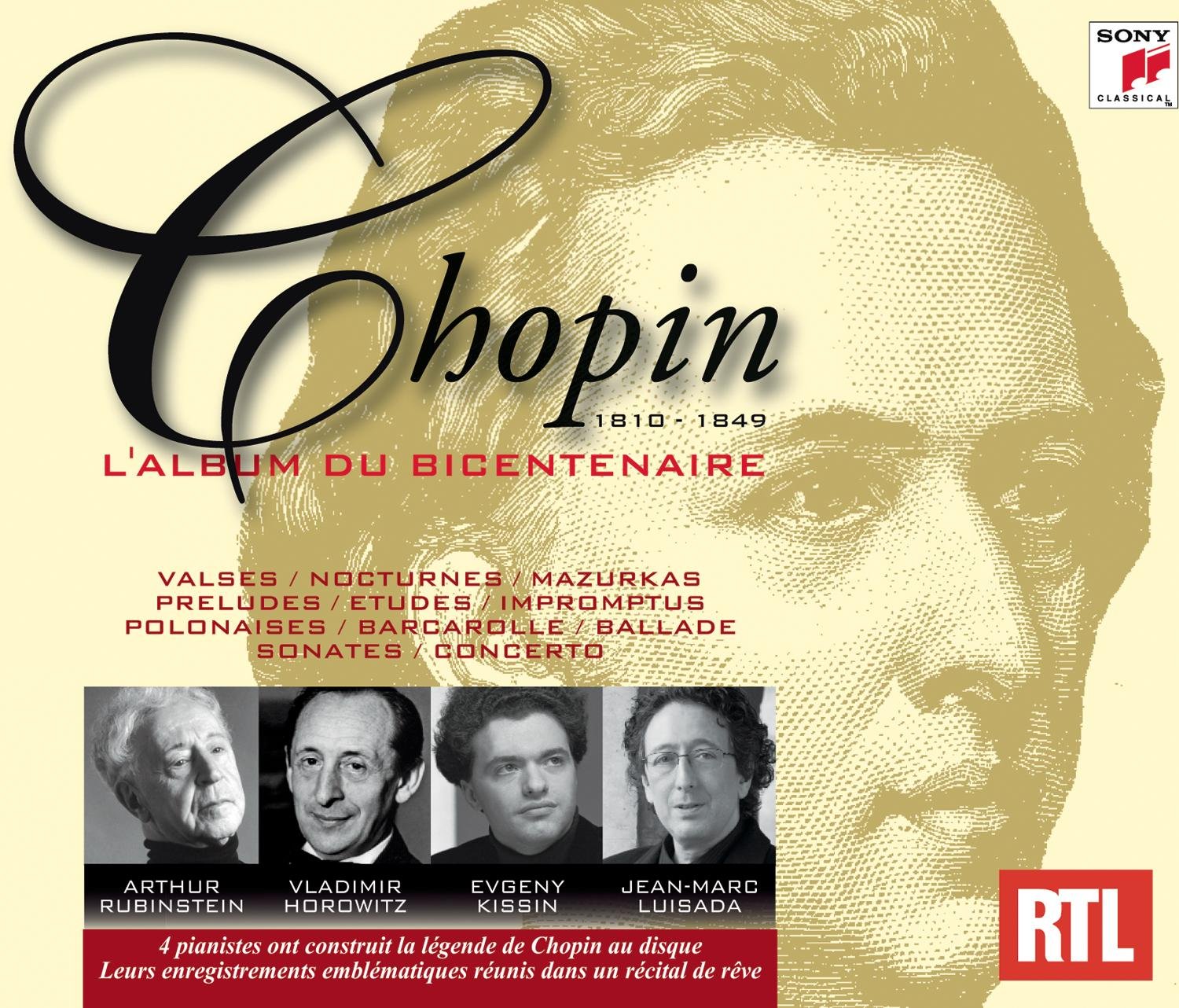 Chopin : L'album du bicentenaire (Coffret 5 CD) 0886976052522