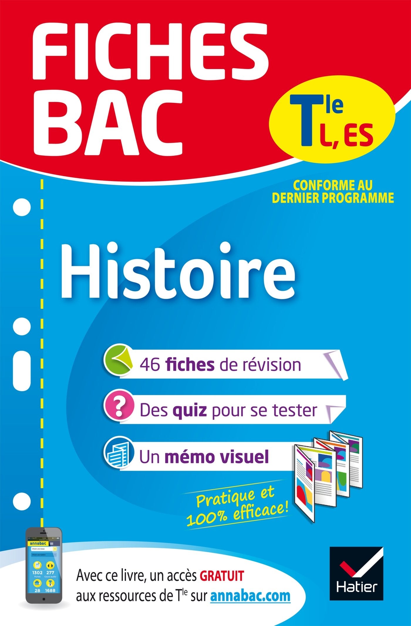 Fiches bac Histoire Tle L, ES: fiches de révision Terminale L, ES 9782401044234