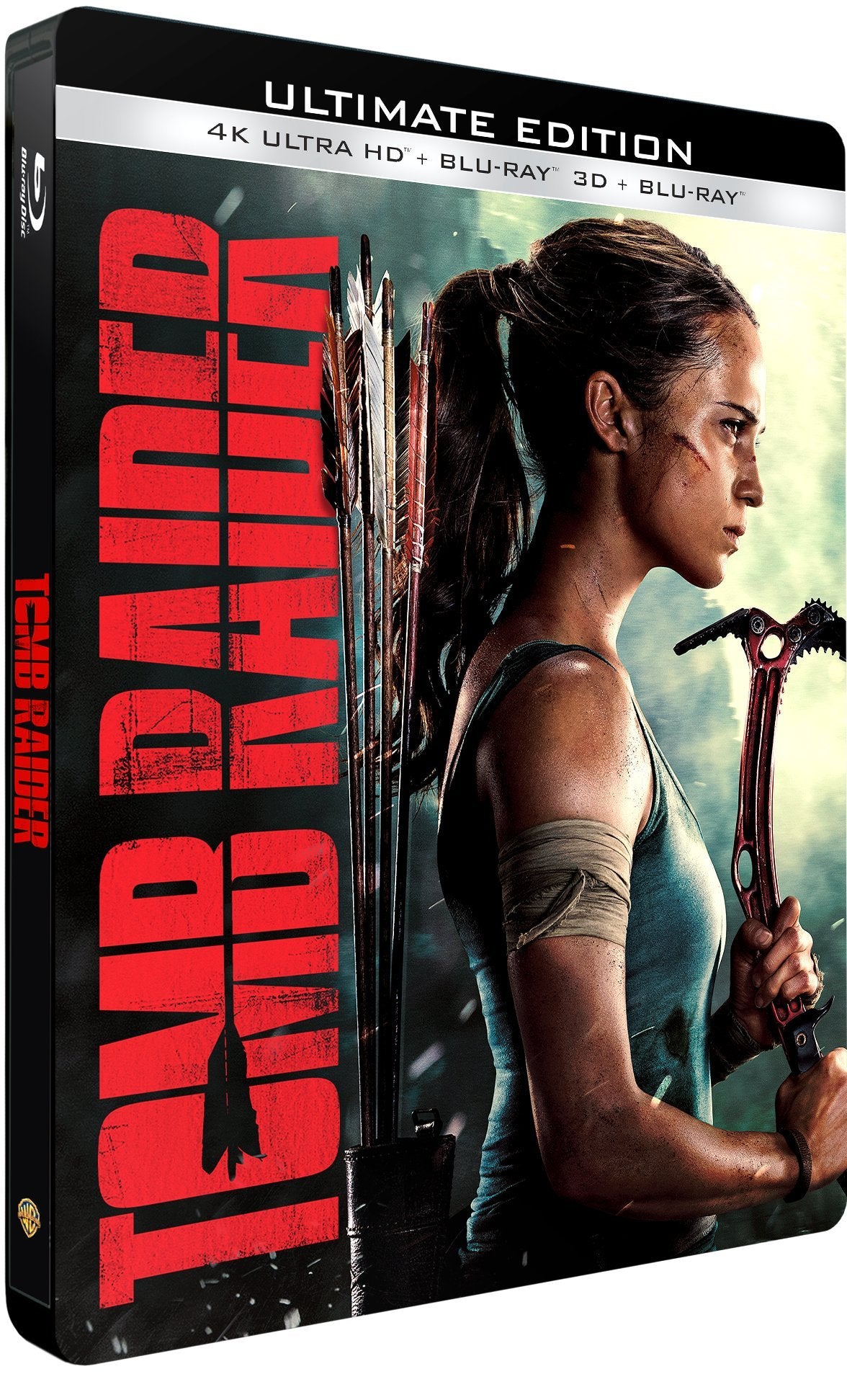 Tomb Raider (2018) - Ultimate Edition - Edition limitée Steelbook Blu-Ray 4K Ultra HD + 3D + 2D Blu-Ray 5051889635734