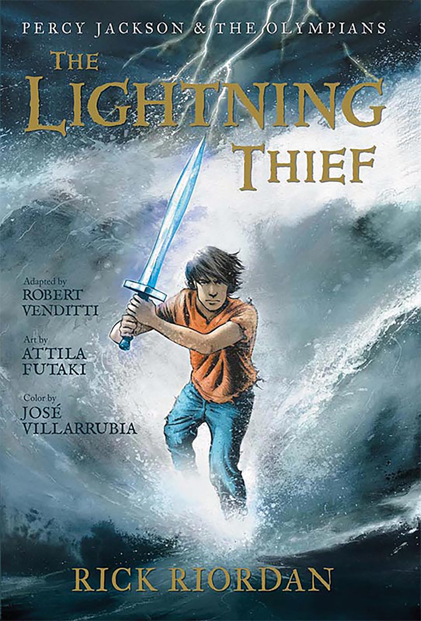Percy Jackson and the Olympians The Lightning Thief: The Graphic Novel 9781423117100