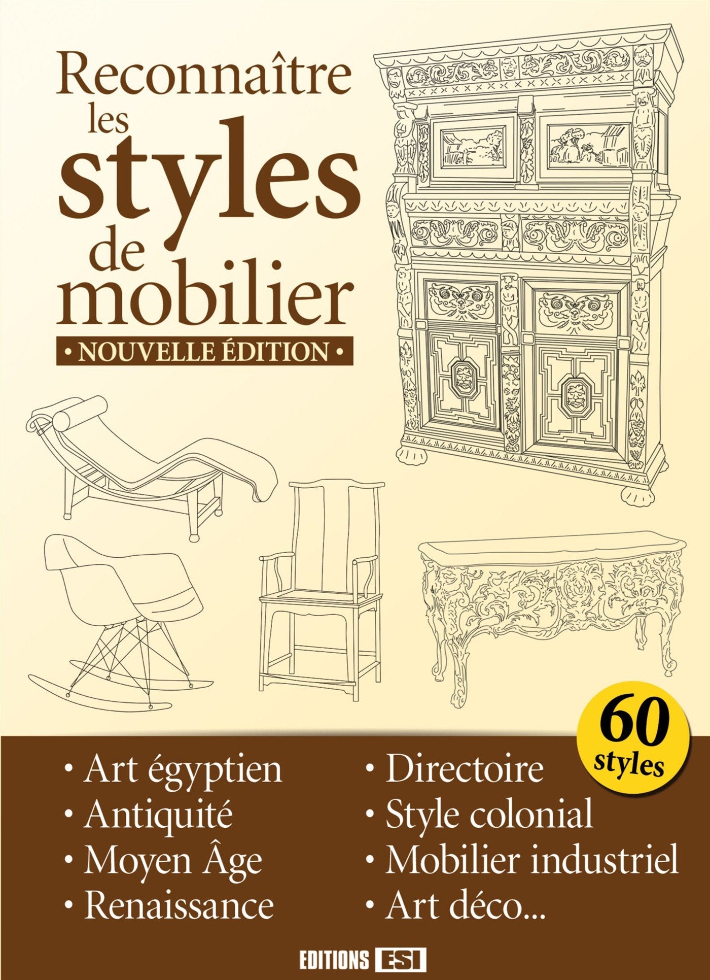 RECONNAITRE LES STYLES DE MOBILIER NED * (0) 9782822600279