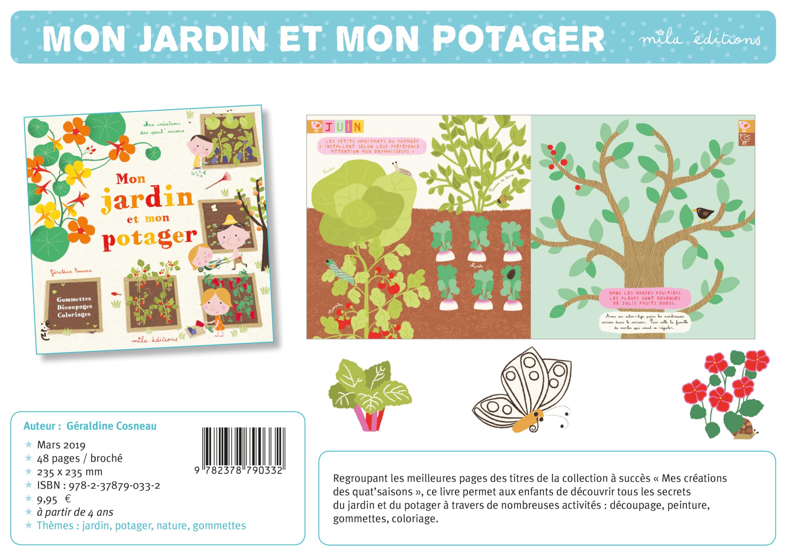 Mon jardin et mon potager 9782378790332