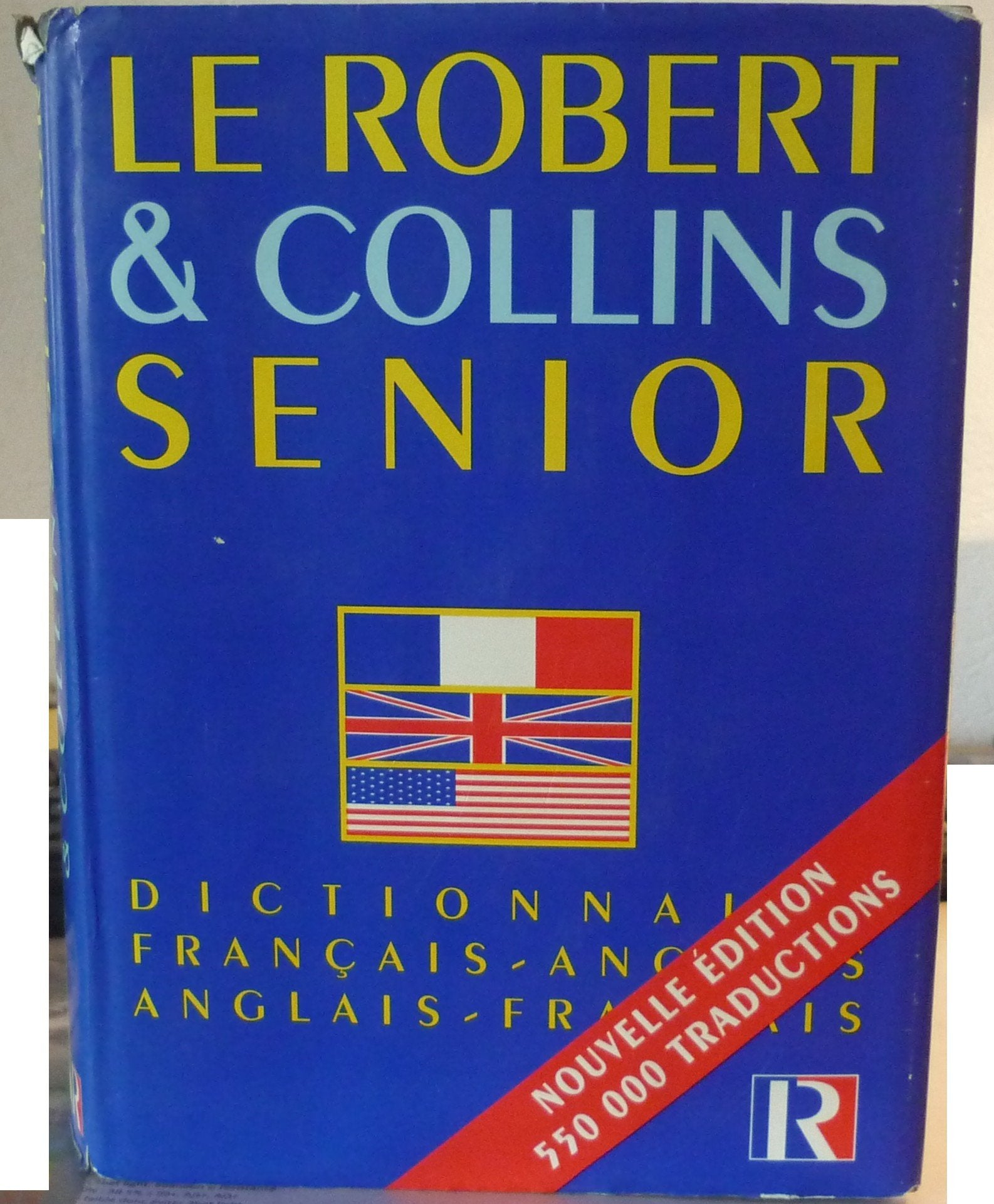 Le Robert & [et Collins senior: Dictionnaire français-anglais, anglais-français 9782850362279