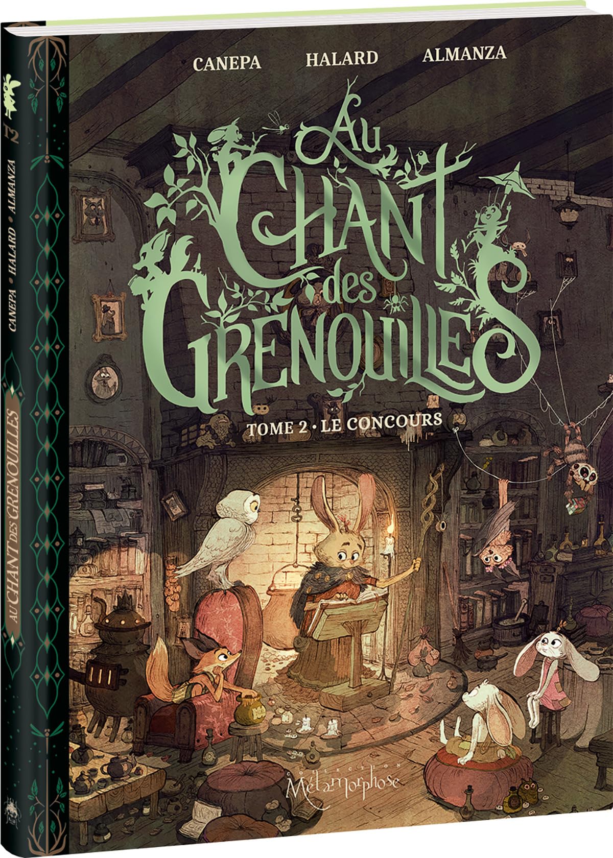 Au chant des grenouilles - Tome 2: Le Concours 9782385610708