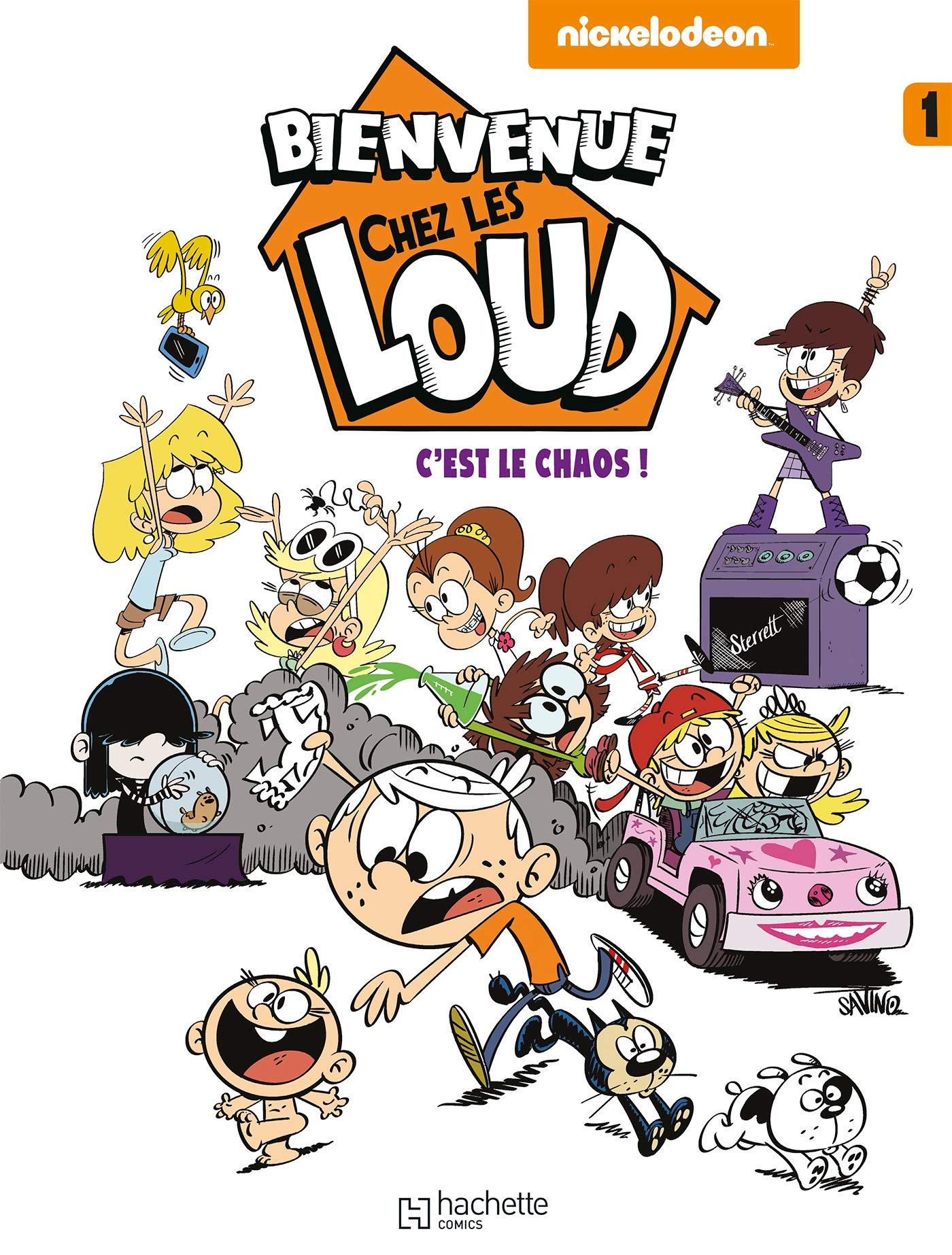 BIENVENUE CHEZ LES LOUD T1: C'est le chaos 9782012905078
