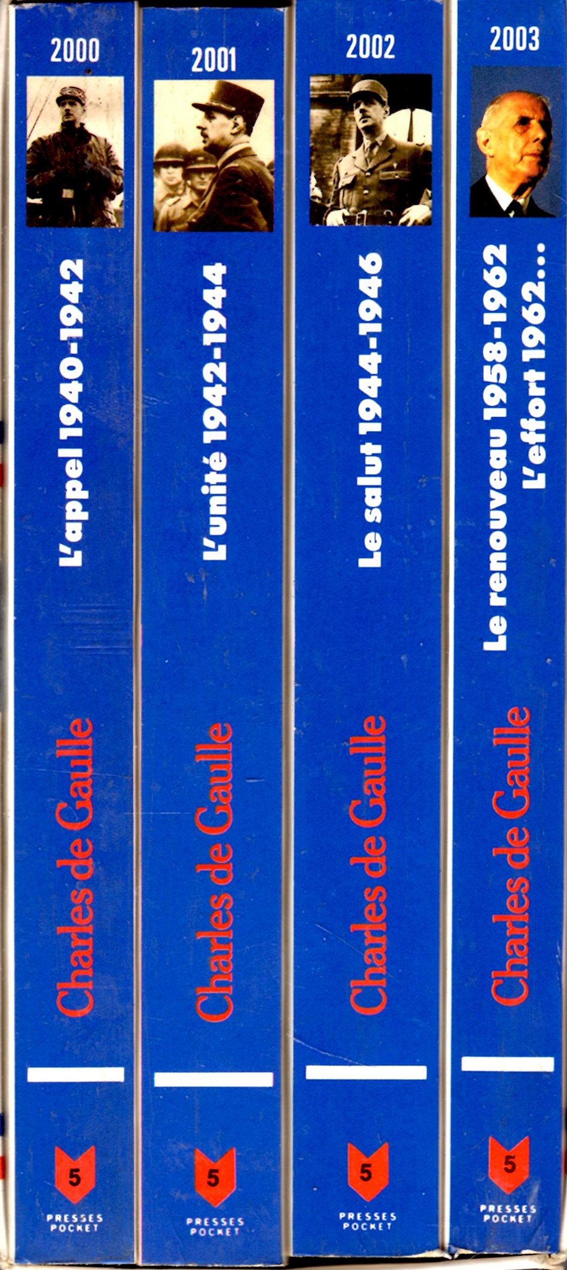 COFFRET 4VOL DE GAULLE 9782266034470