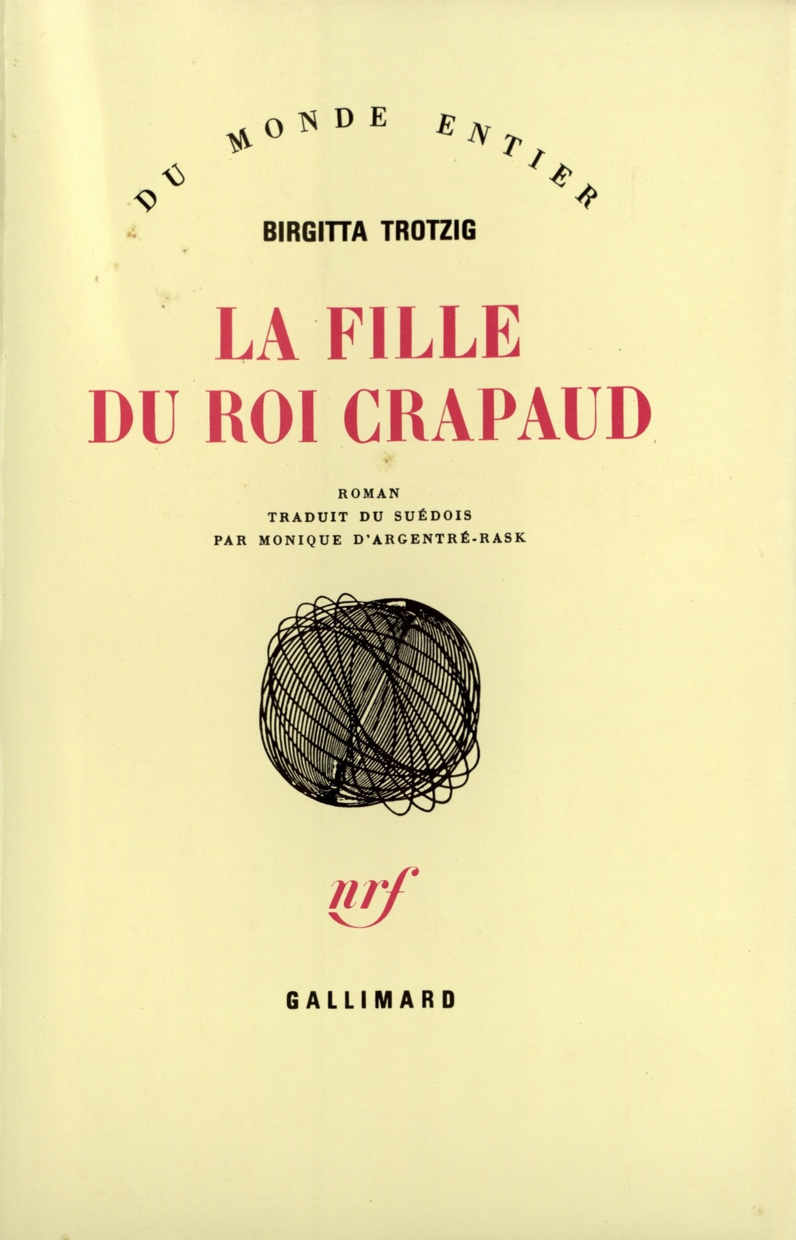 La fille du roi crapaud 9782070712649