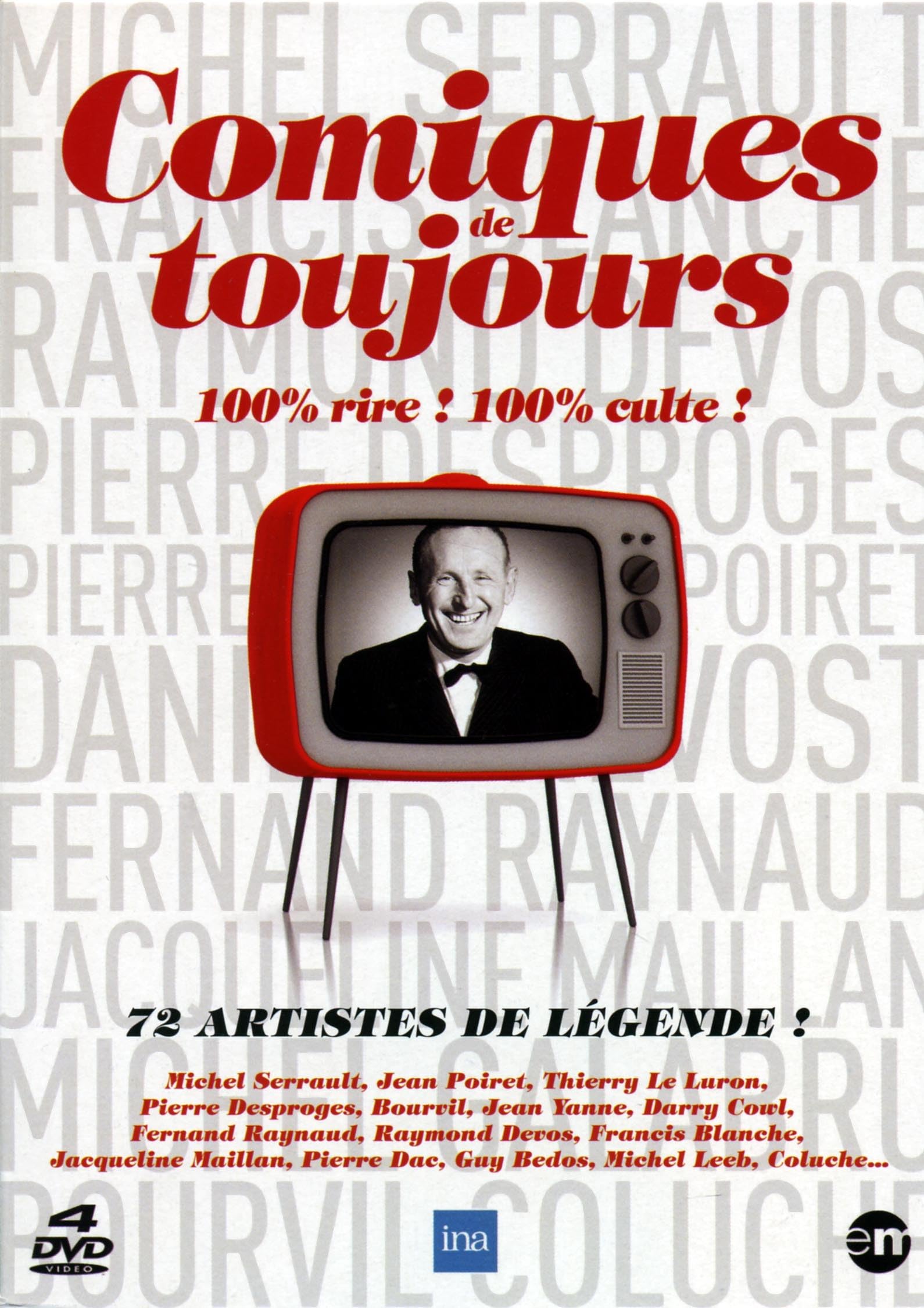 Comiques de Toujours-Coffret 4 DVD 3346030021170