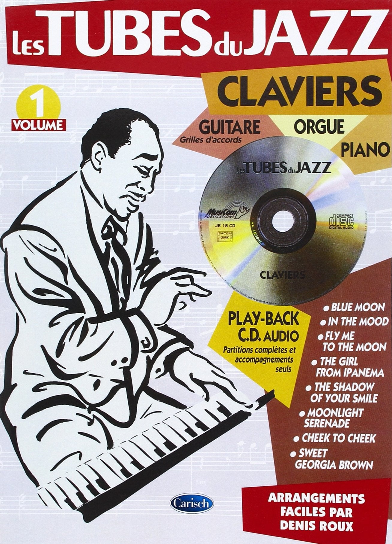 Tubes du Jazz Vol.1 Claviers + CD 9790231100365