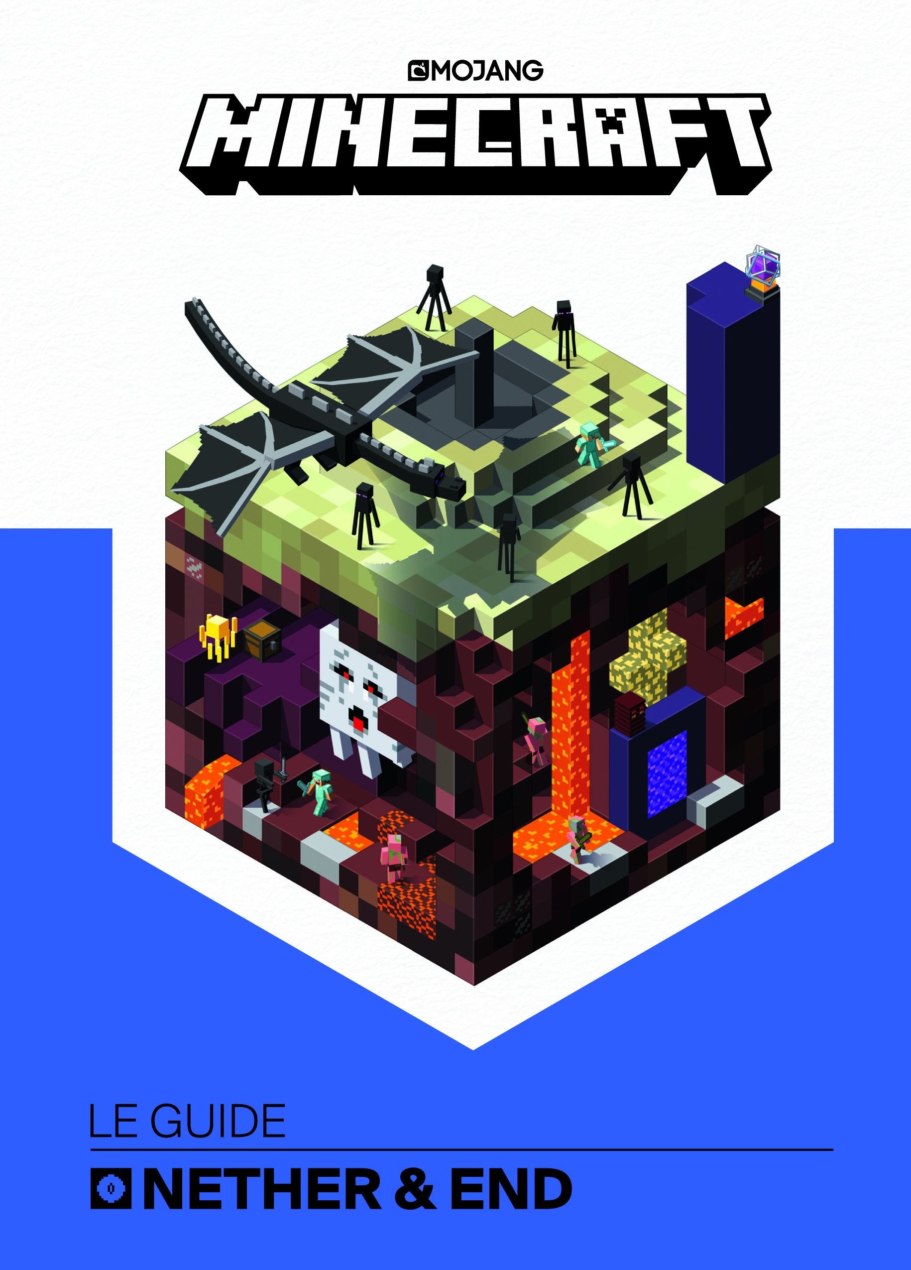 Minecraft, le guide Nether & Ender - Livre officiel Mojang - De 9 à 14 ans 9782075078405