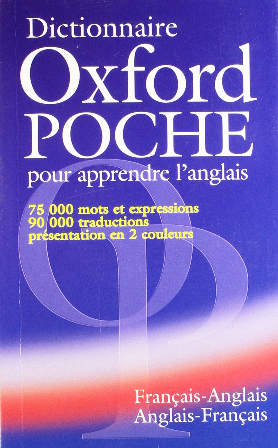 Dictionnaire Oxford Poche: Francais-Anglais Anglais-Francais 9780194315289