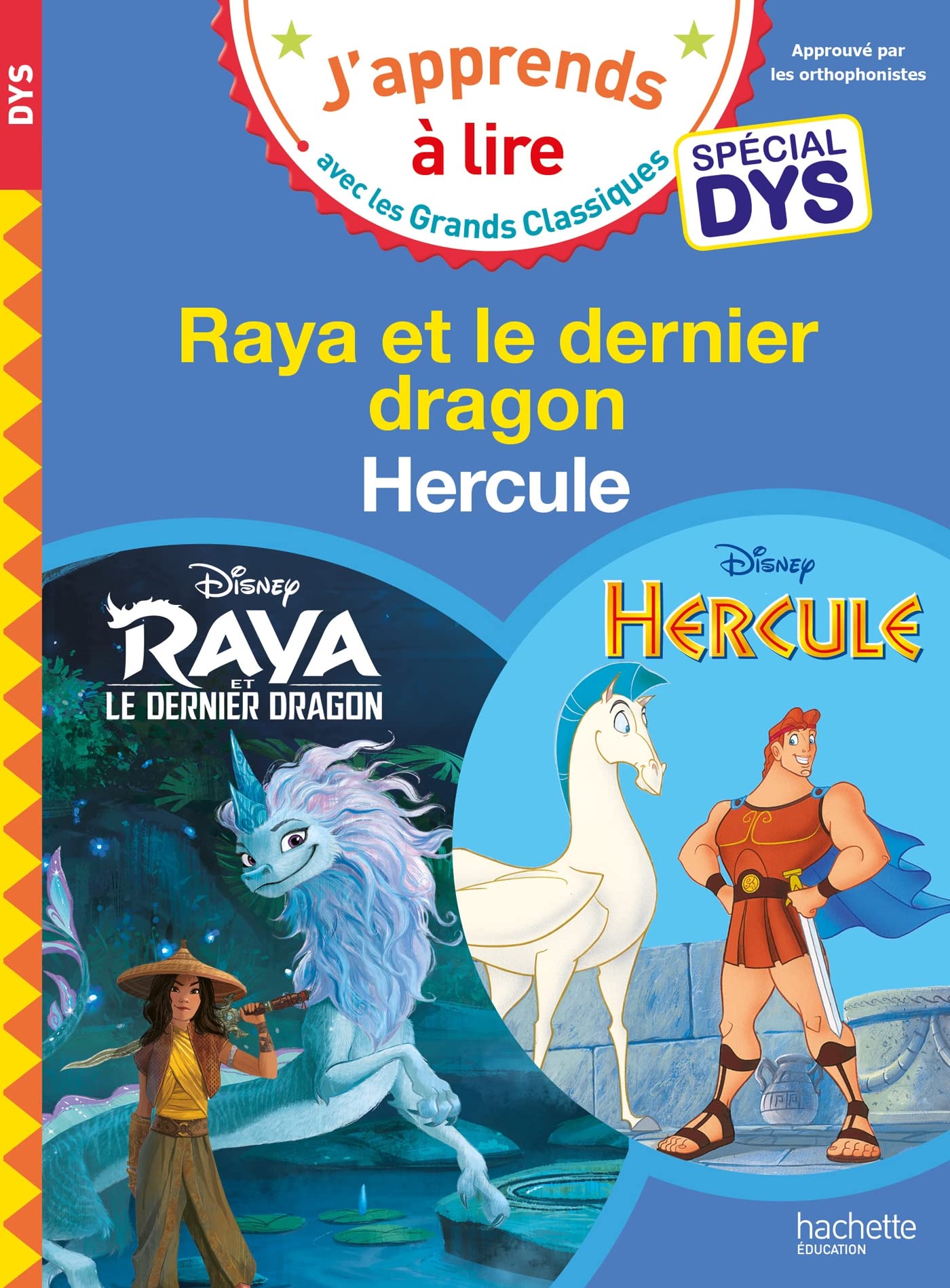 Disney - Raya / Hercule - Spécial DYS (dyslexie) 9782017182375