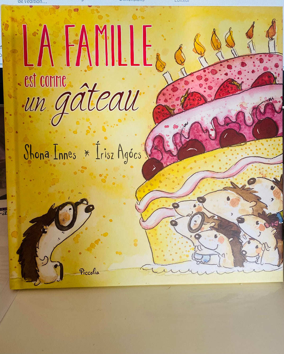 La famille est comme un gâteau 9782753034686