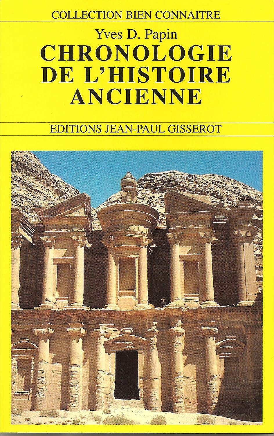 La chronologie de l'histoire ancienne 9782877473460