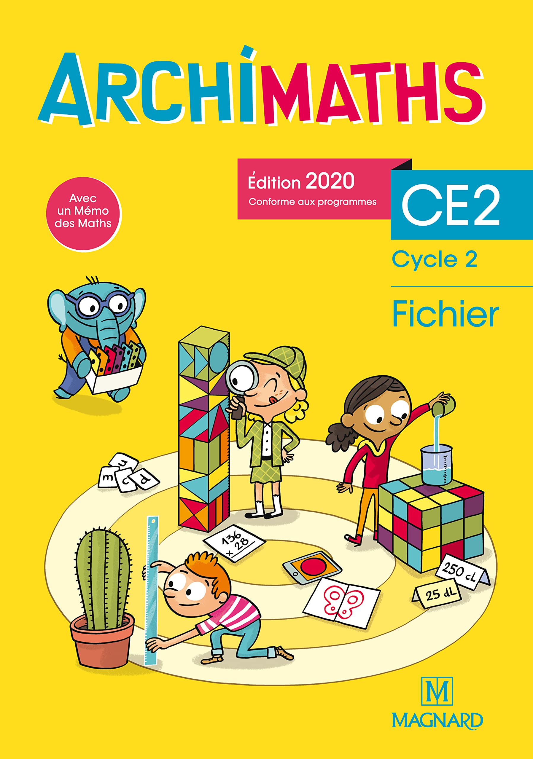 Archimaths CE2 (2020) - Fichier de l'élève + Mémo des maths 9782210507258