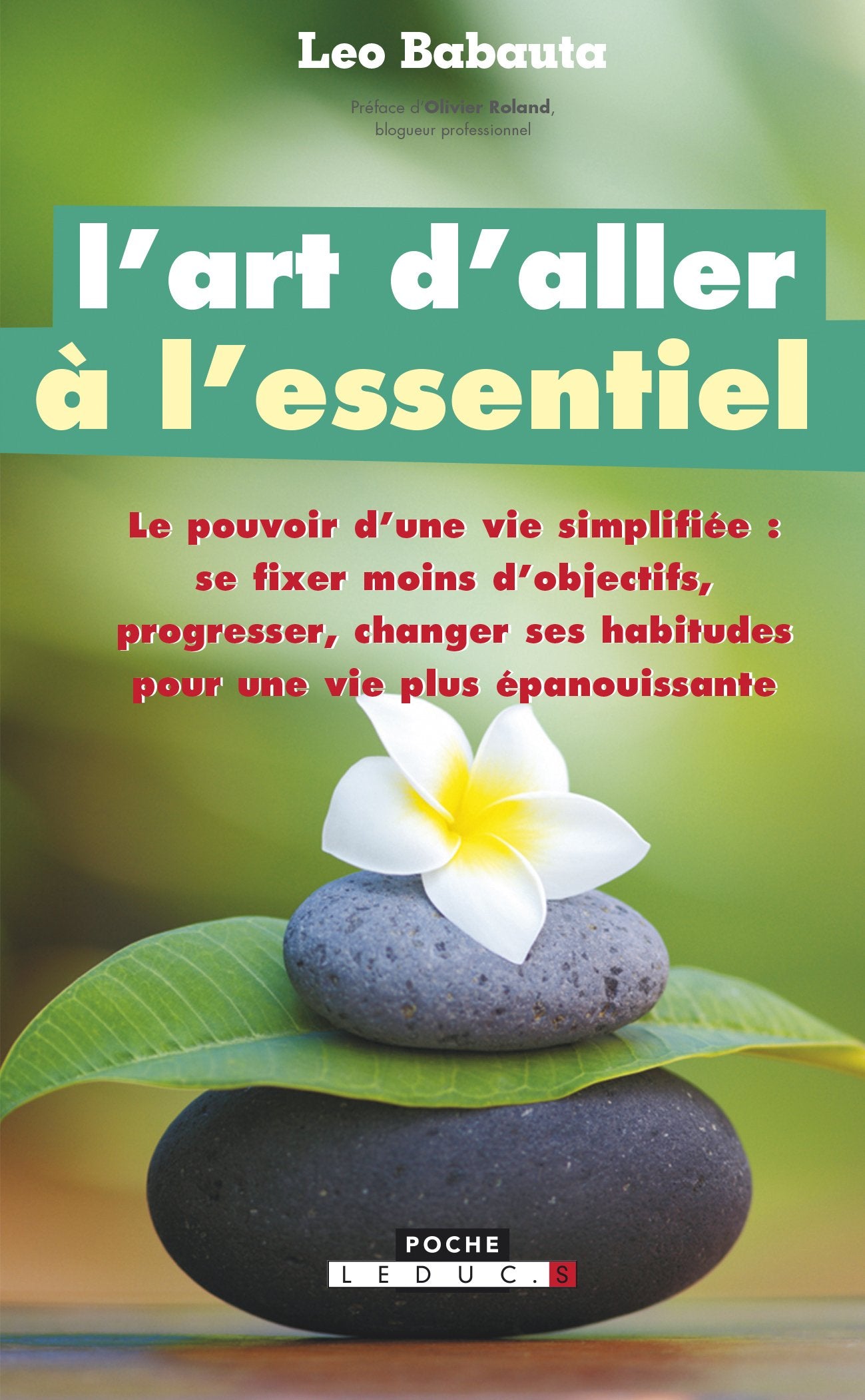 L'art d'aller à l'essentiel: Le pouvoir d'une vie simplifiée : se fixer moins d'objectifs, progresser etc.. 9782848995311