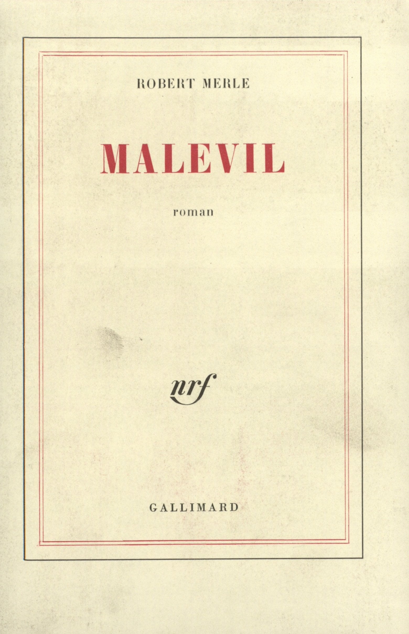 Malevil 9782070281930