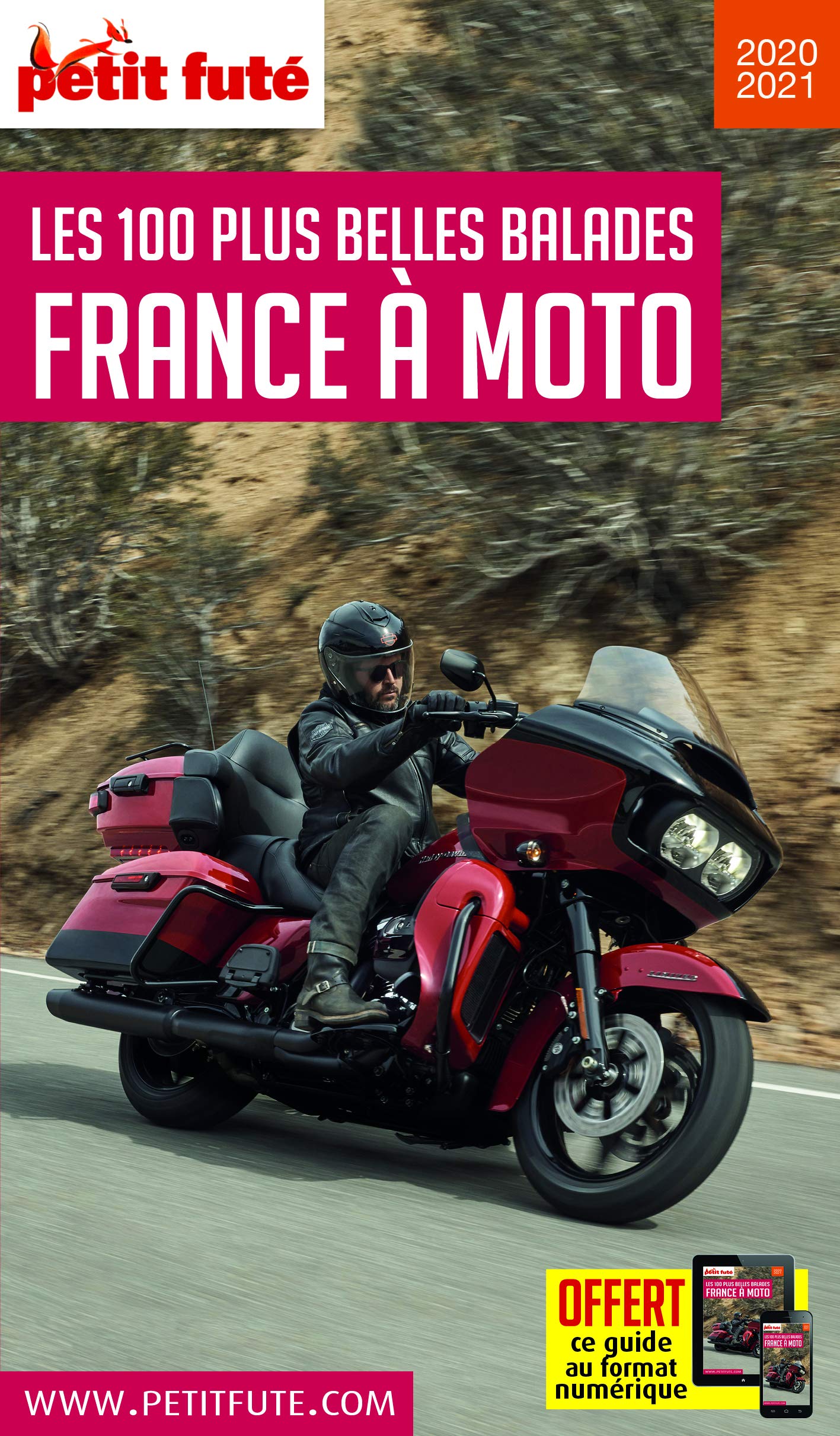 Guide France à Moto 2020 Petit Futé 9782305031910