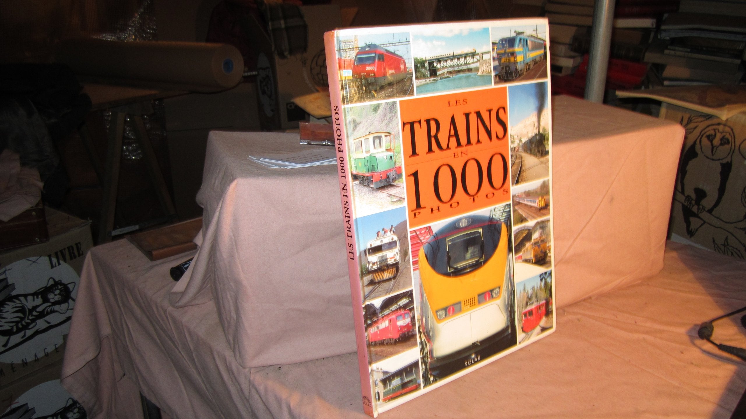 TRAINS EN 1000 PHOTOS 9782263025587