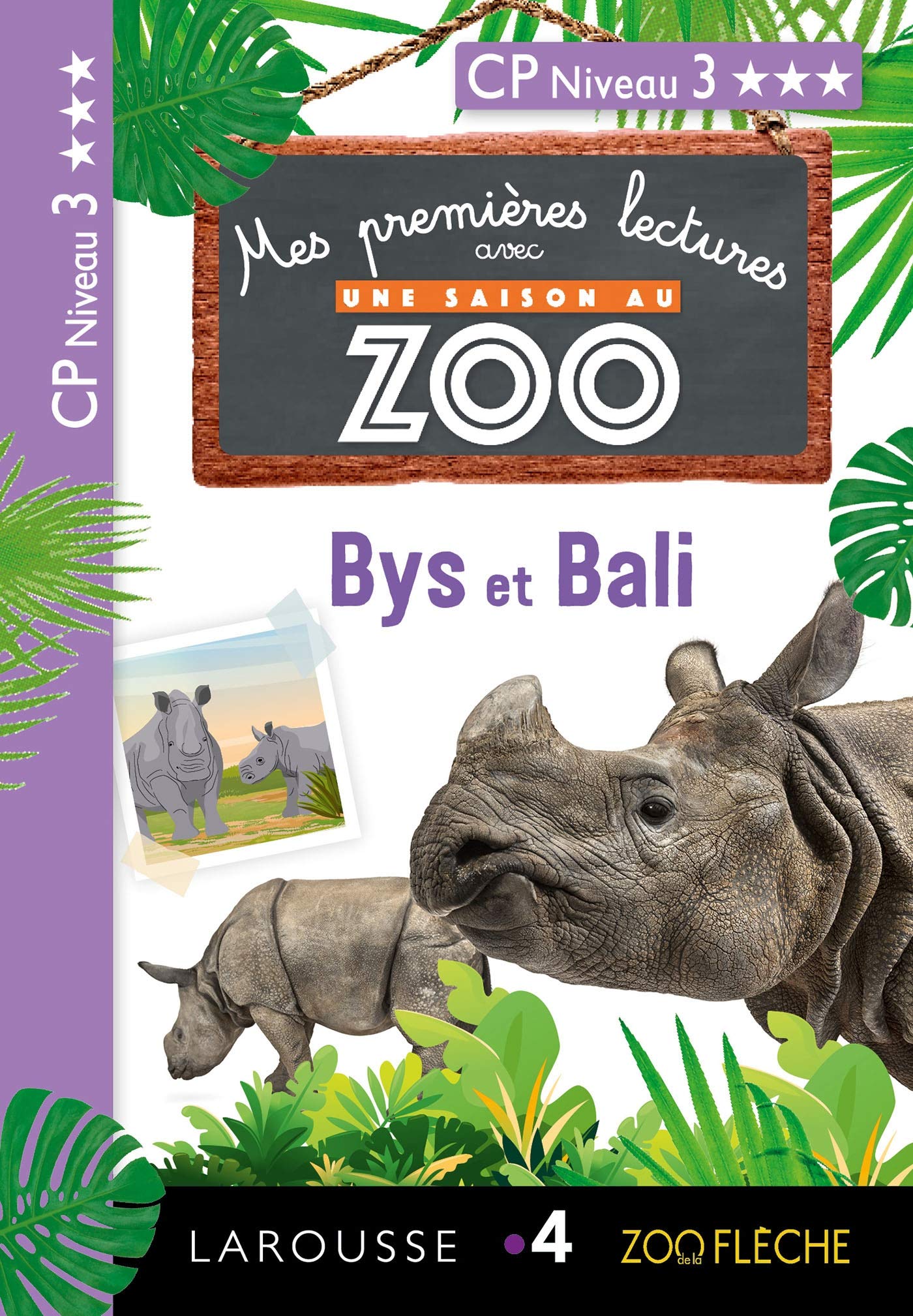 Mes premières lectures Une SAISON au ZOO - CP niveau 3 - Bys et Bali 9782035996817