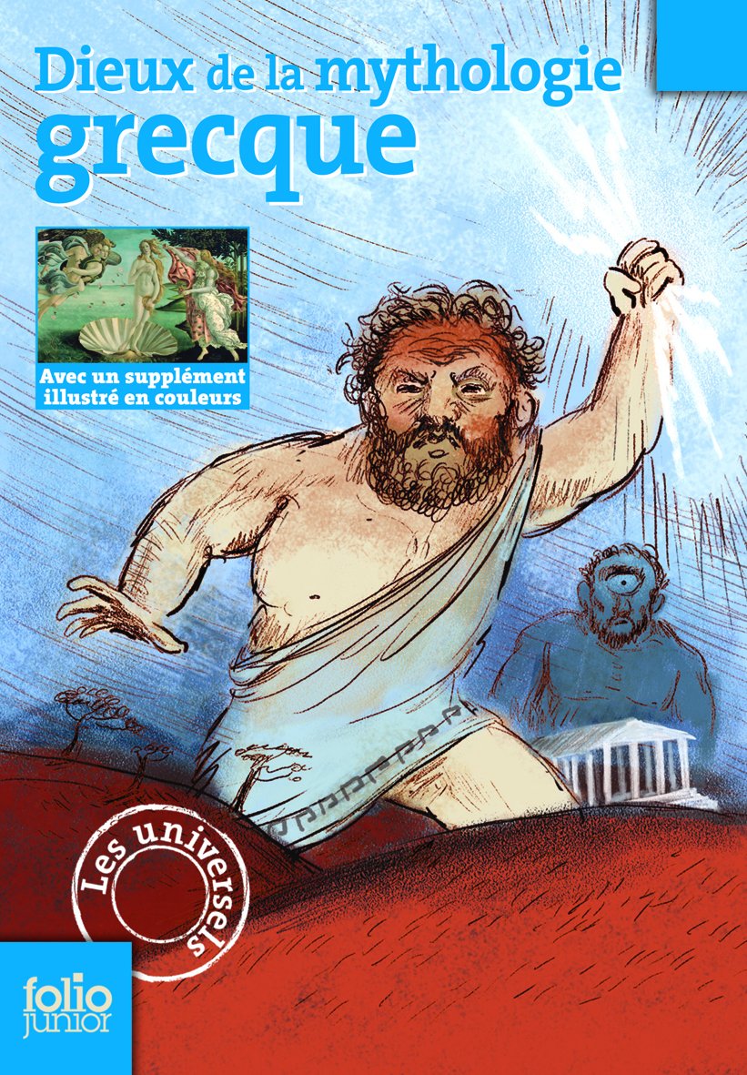 Dieux de la mythologie grecque 9782070571666