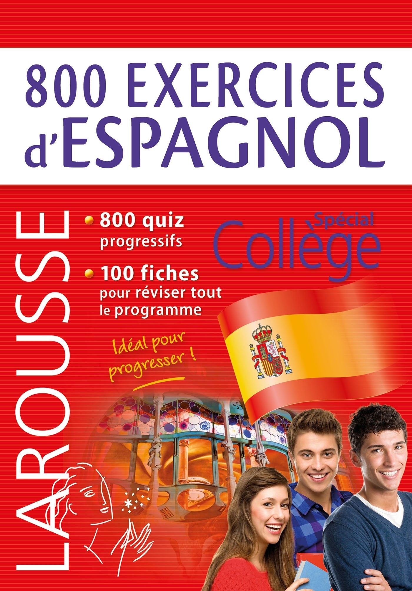 800 exercices d'espagnol 9782035927095