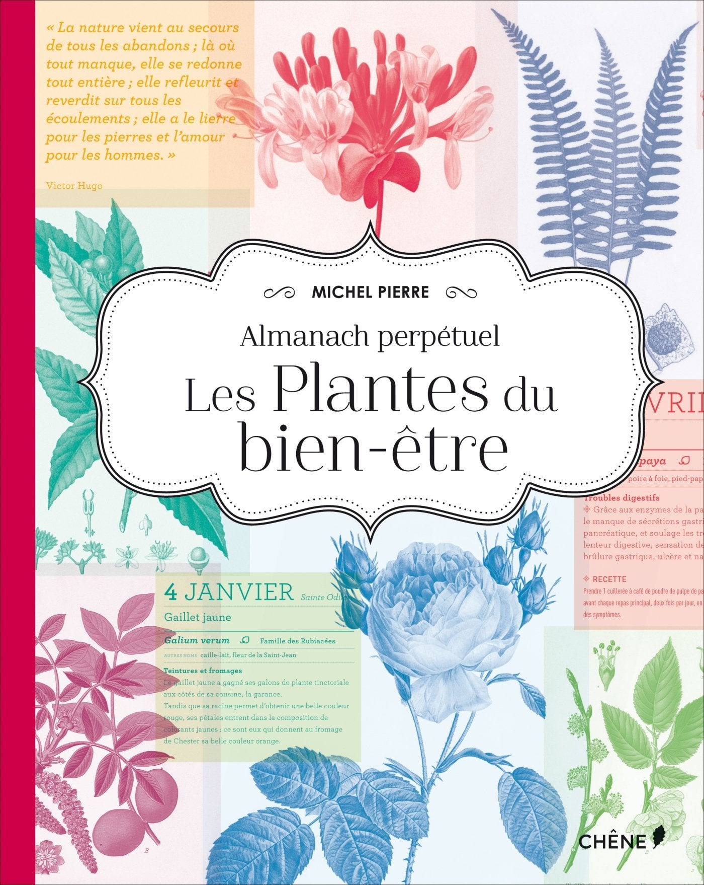 Almanach perpétuel Les Plantes du bien-être 9782812311253