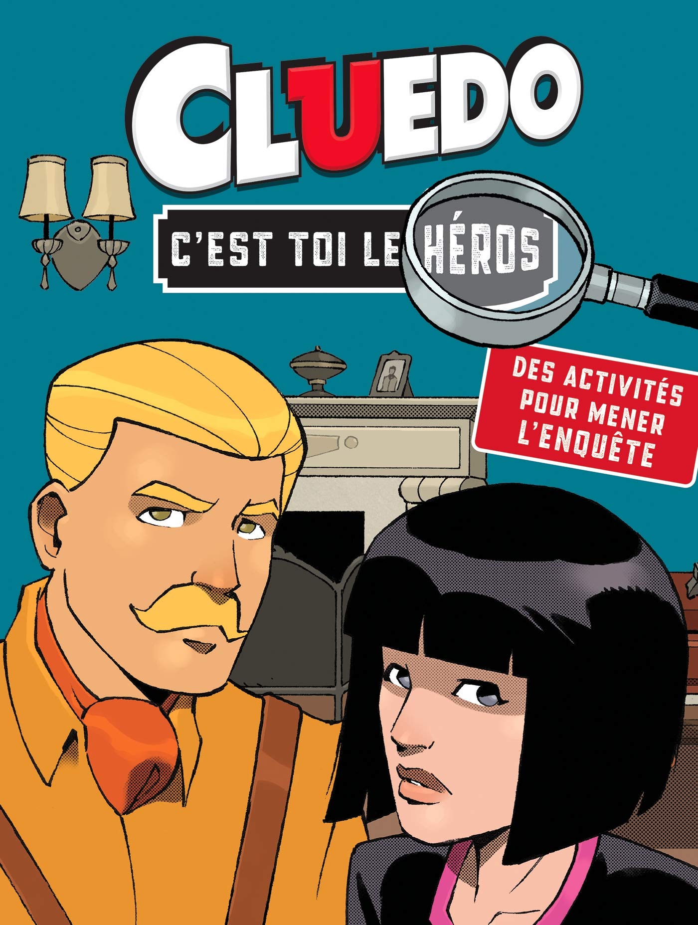 Hasbro gaming / Cluedo-C'est toi le héros 9782017874522