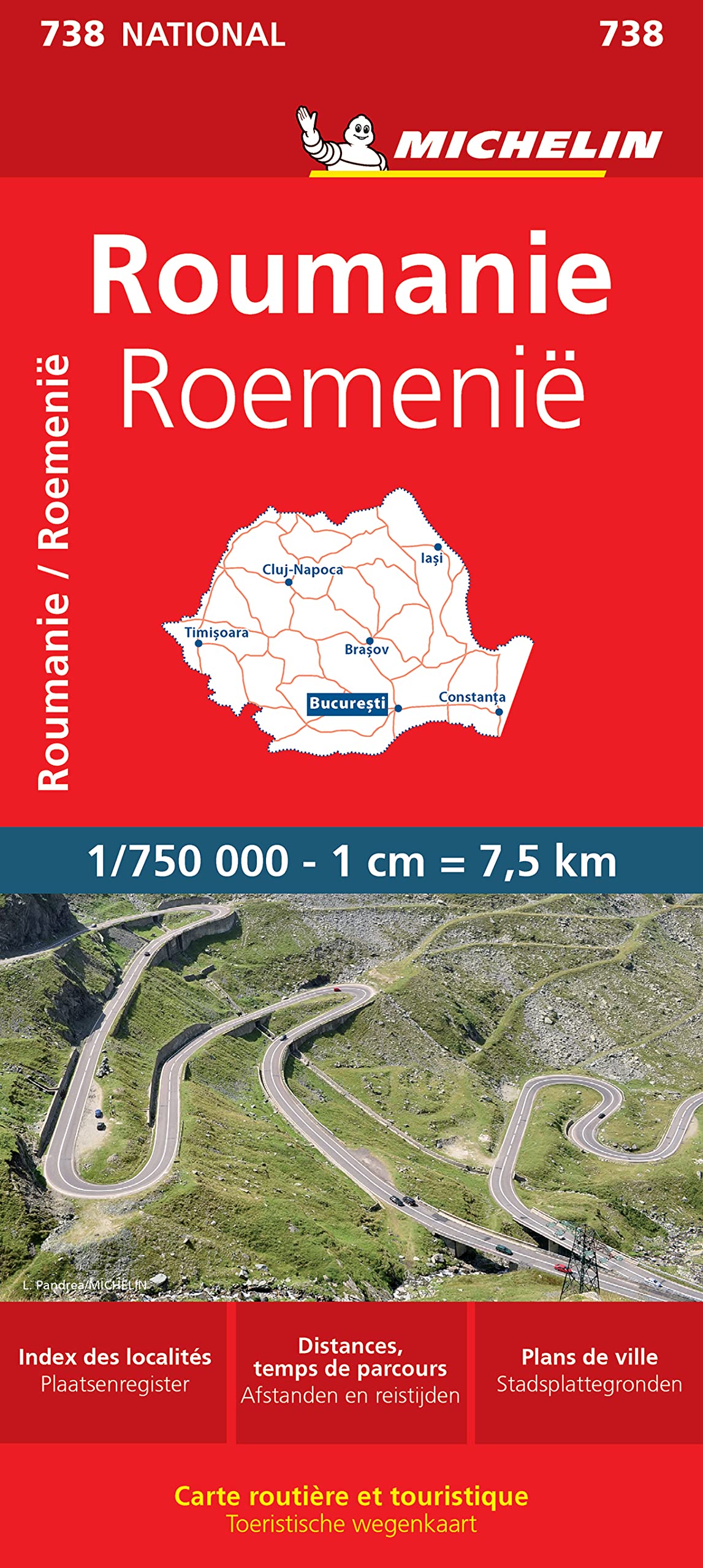Carte NATIONAL Roumanie 9782067172074