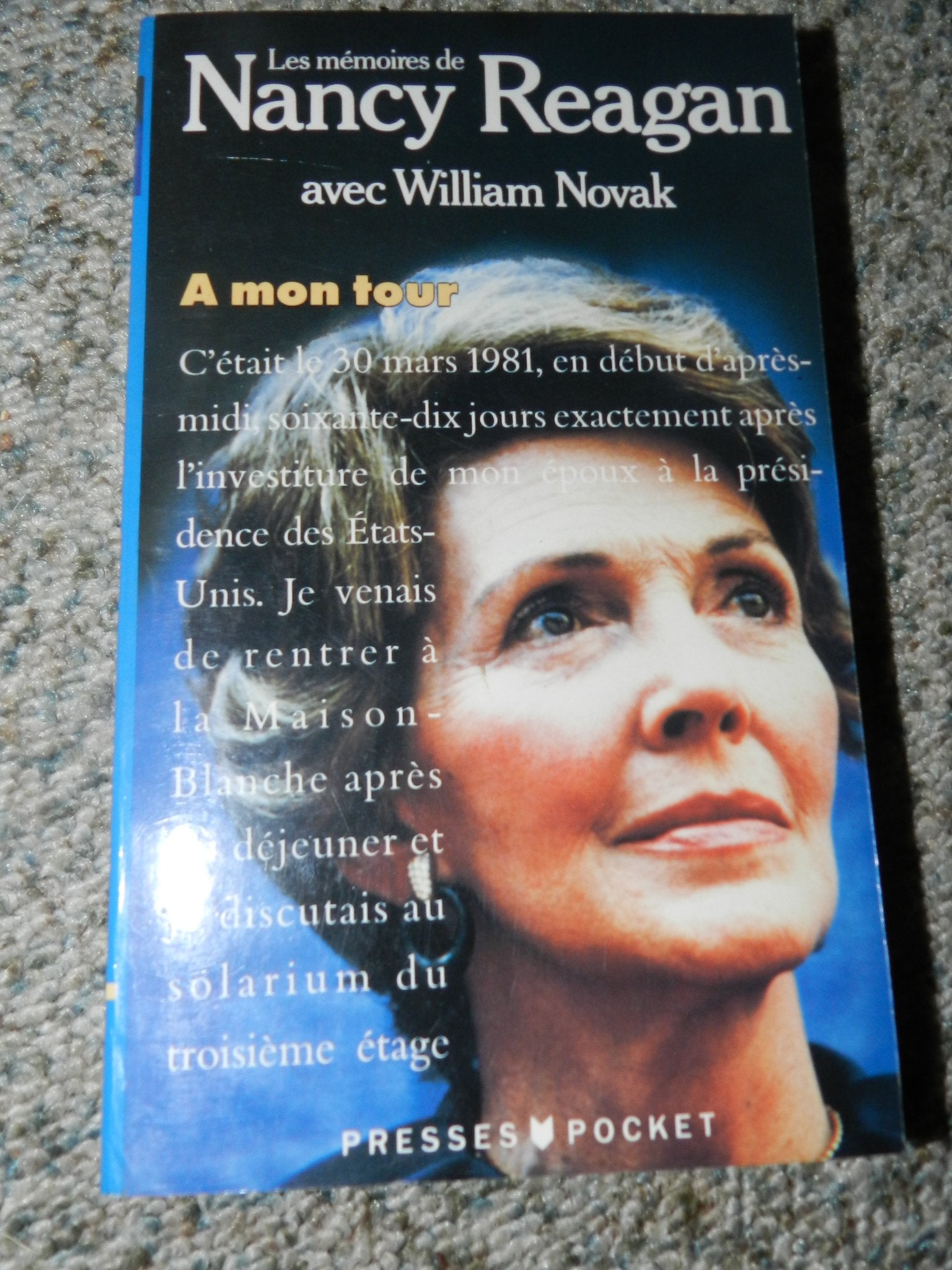 ÂA mon tour: Les mémoires de Nancy Reagan 9782266041454