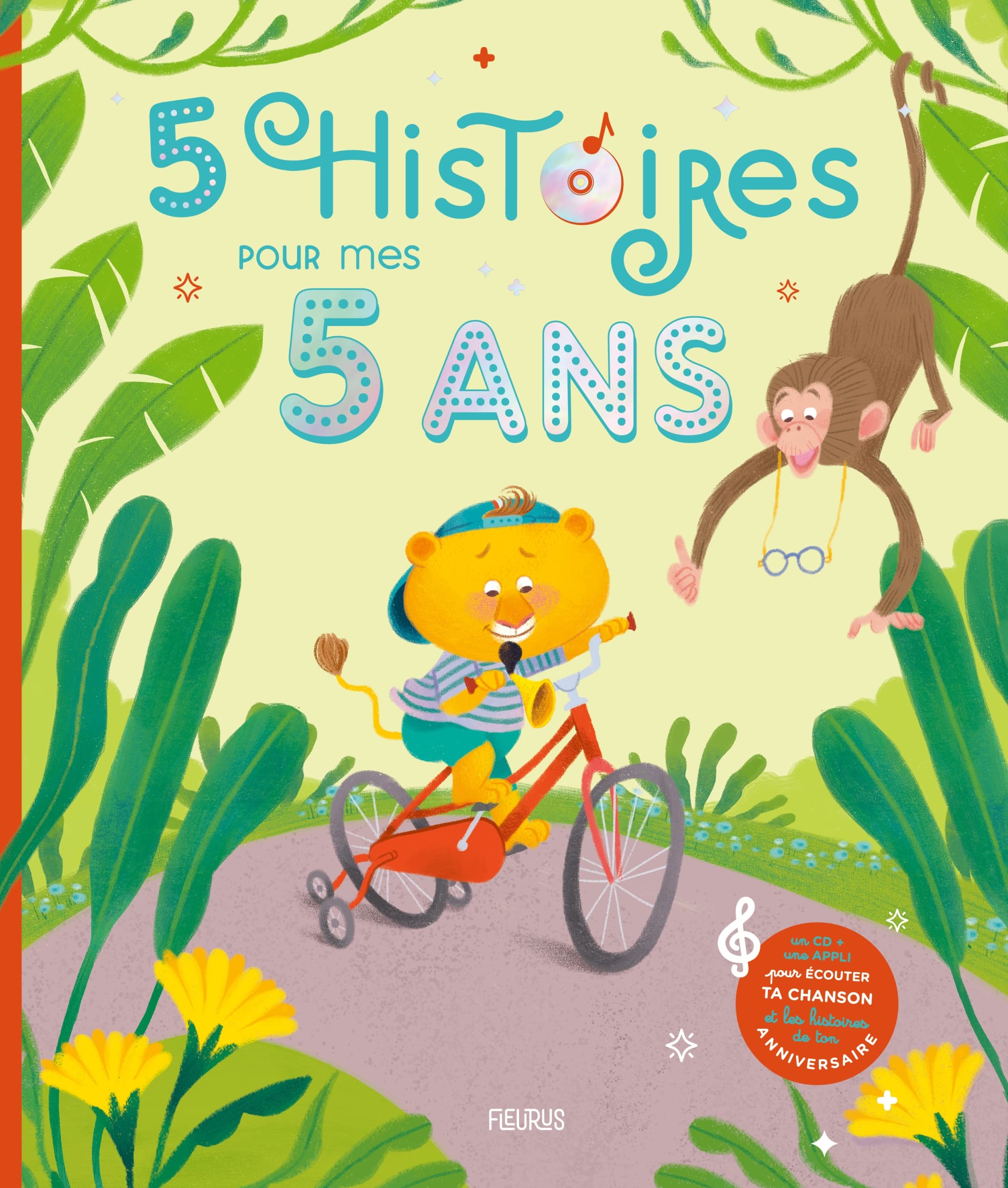 5 histoires pour mes 5 ans (+ CD) 9782215136637
