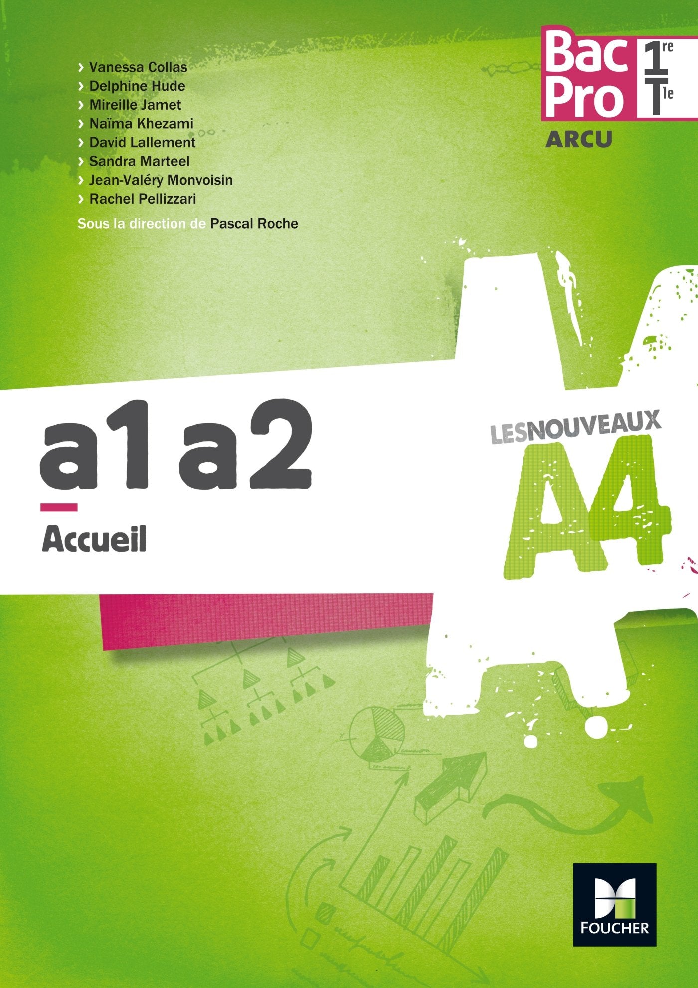 Les Nouveaux A4 - ARCU A1-A2 1re/Tle Bac Pro 9782216134595