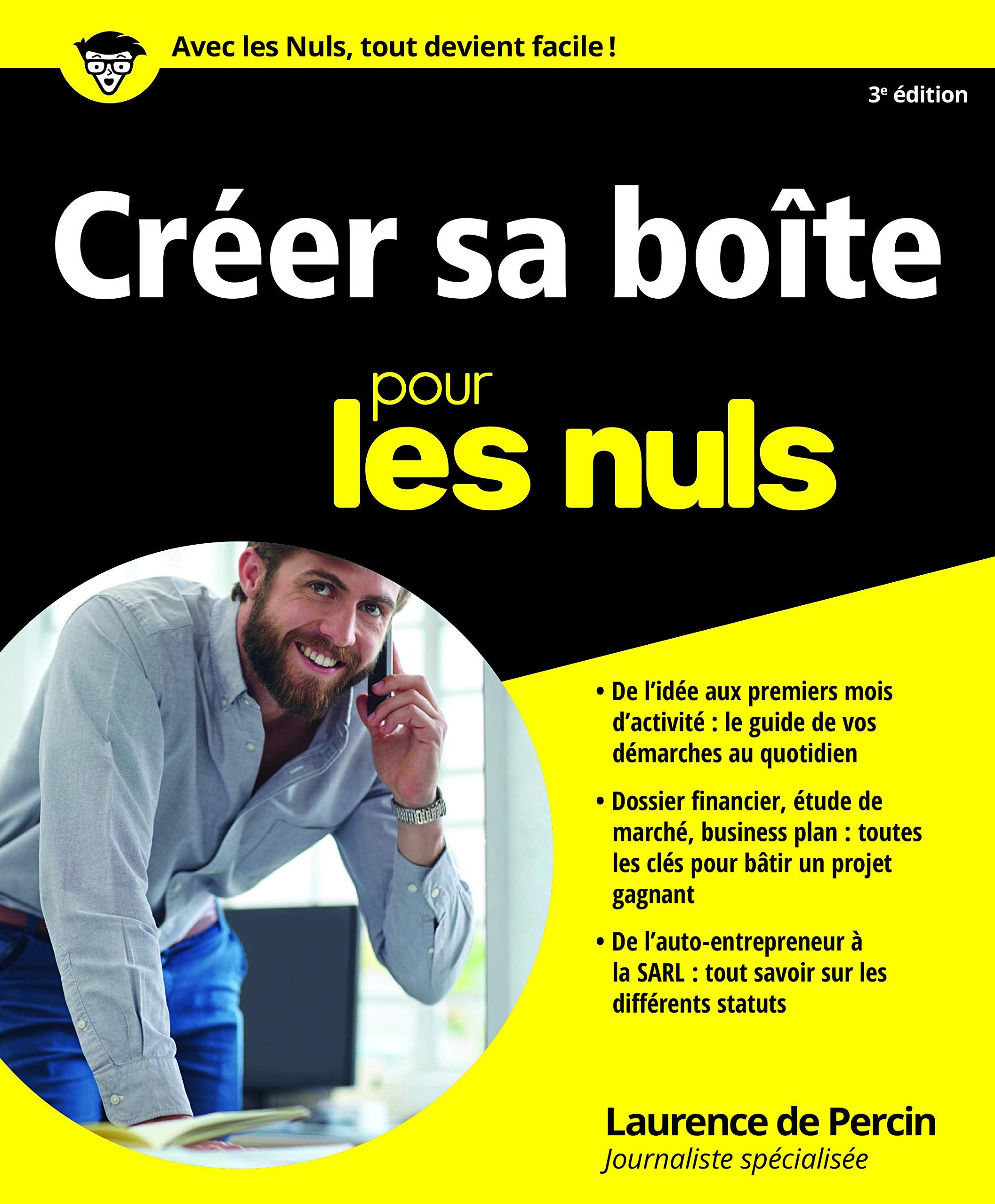 Créer sa boîte pour les Nuls, 3ème édition 9782754076333